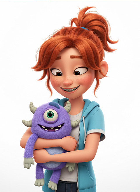 The Plushie Obsessed Drama Girl